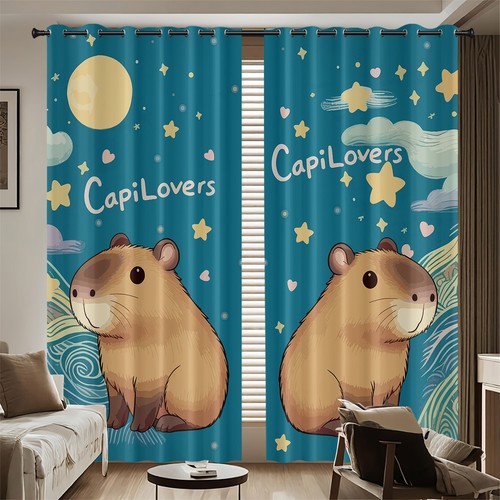 Capybara fenstervorhänge - capybara.05,