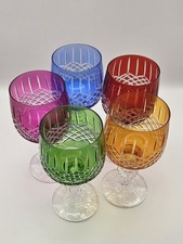 5er Set Czech Bohemia Kristall