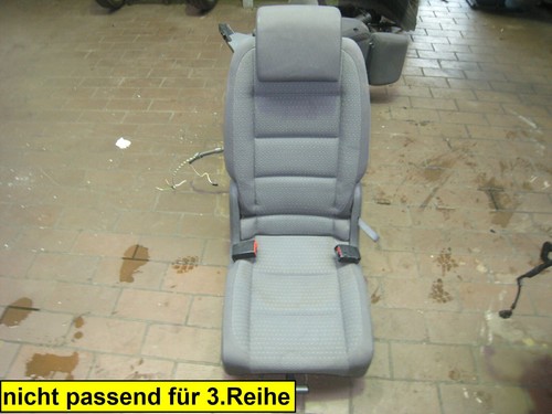 Sitz reihe mitte vw touran - mitte,