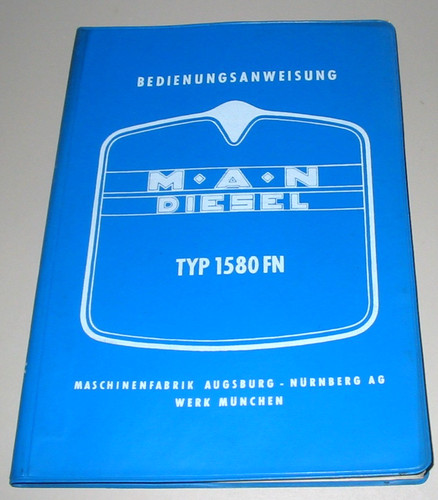 Betriebsanleitung man diesel - man,