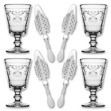 4x La Rochere Absinth Glas