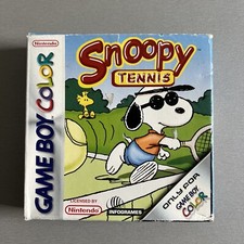 Nintendo GameBoy Color - Snoopy Tennis mit OVP sehr guter Zustand