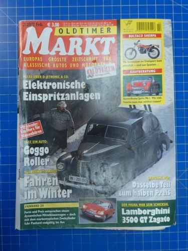 Oldtimer markt februar 2002 - oldtimer,