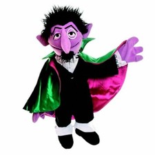 Living Puppets Handpuppe Graf Zahl Sesamstrasse 65 cm SE106