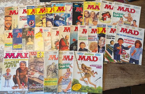Konvolut comics mad hefte - mad,
