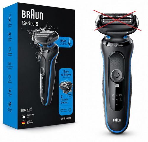 Braun series elektrorasierer - 5,