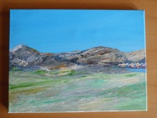 Acrylbild handgemalt auf