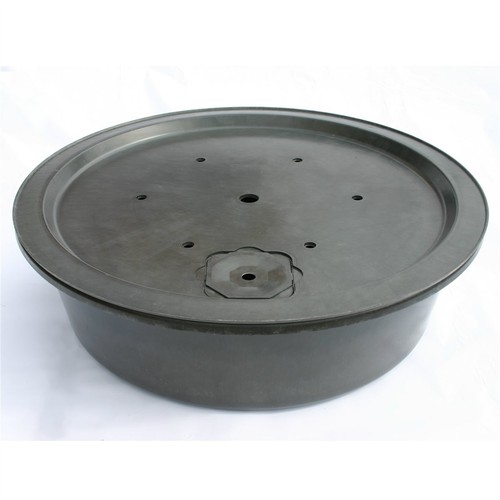 Becken mit gfk deckel ø - gfk,