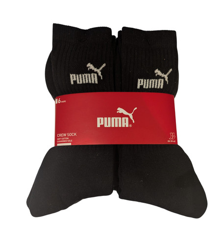 Puma socken schwarz crew - puma,