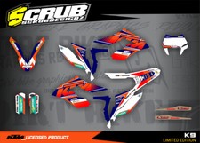 KTM Freeride dekor 250 350 & ELECTRIC 2012 - 2017 Aufkleber SCRUB