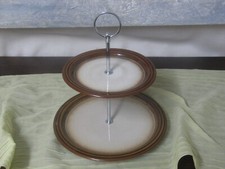 Porzellan - Etagere 2 stöckig Gerzit Keramik