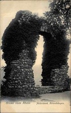 1906 Gruss v.d. Rhein Dampfer Fahrt nach Remagen 1906 Sonder-AK nach Gardelegen