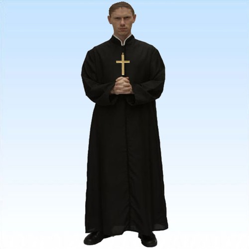 Priesterkutte kreuz - gr., 56