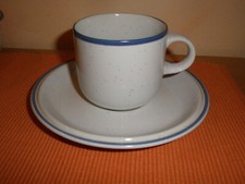 Thomas Family  Blue  Teile z Wahl Kuchenteller Eierbecher Unterteller Milchkännc