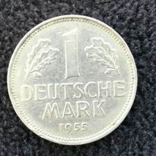1 DM Münze 1955 G