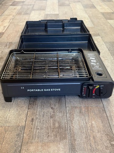Tragbarer gasgrill mit - tragbarer,