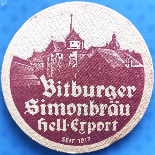 Alter bierdeckel bitburger - bierdeckel, vk