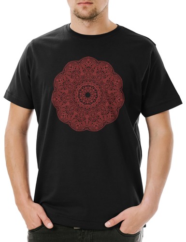 Mandala herren shirt - mandala, t-shirt