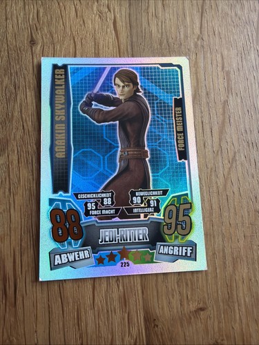 Star wars force attax - attax, anakin