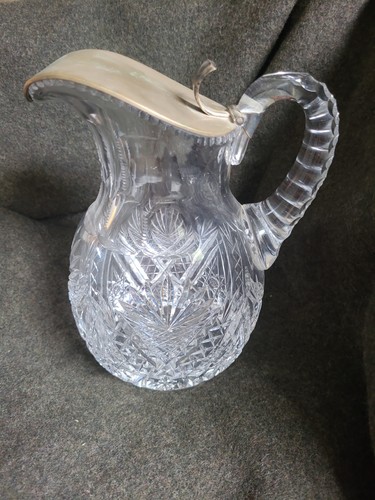 Große karaffe krug silber - krug, 800