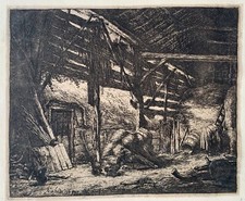 Adriaen Van OSTADE "The Barn"