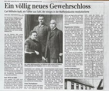 Originale, Kopien, Waffenkatalog, C.G.Haenel, Aydt, Suhl, Patentschrift, AK 