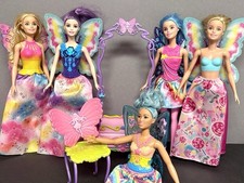 Barbie Puppen Schmetterling - Sammlung -Mariposa Möbel Stuhl , Schrank , ￼
