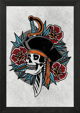 Rebel Spirit gerahmtes