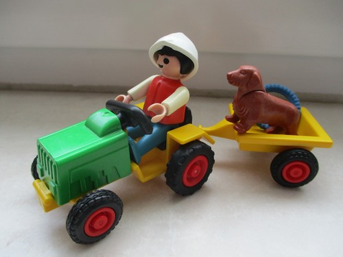 Playmobil kind mit traktor und - playmobil-kind,