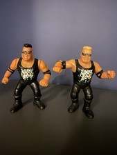 Hasbro WWF Tag Team Wrestling Figuren Serie 4 the Nasty Boys