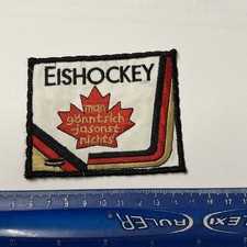 Aufnäher Eishockey Man Gönnt Sich Ja Sonnst Nichts