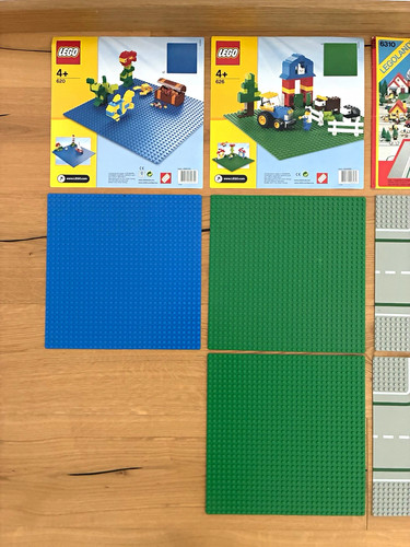 Lego grundplatten konvolut - grundplatten,