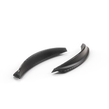 Mercedes SLK R171 AMG Stoßstange hinten Verlängerung Breit Blende Set Carbon ...