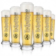 6x Ur-Krostitzer Bier Glas