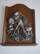 Wandbild relief zinn auf - wandbild,