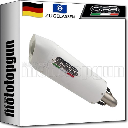 Auspuff zugelassen alu weiss - zugelassen,