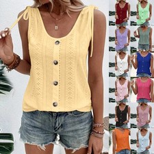 U-Ausschnitt Weste für Damen