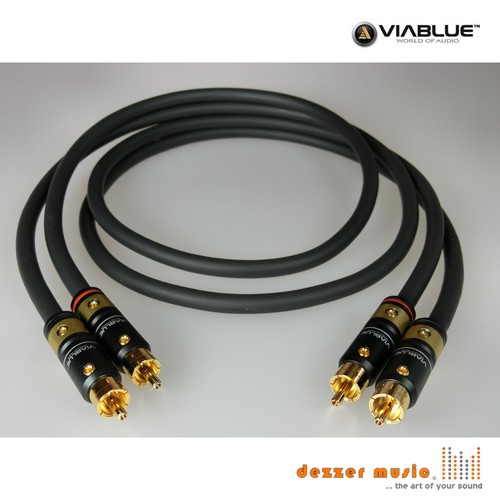 Viablue cinch kabel - 1m, cinch-kabel