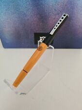 Montblanc Carrera Kolbenfüller Nr. 522 "F" Füllhalter schwarz-gelb extrem selten