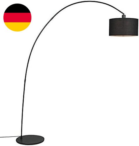 Moderne bogenlampe schwarz - moderne,
