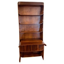 Mid-century Walnut Bookcase in