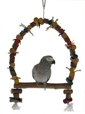 Papageienspielzeug Schaukel