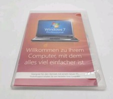 Microsoft Windows 7 Professional Pro 64 Bit Vollversion Deutsch OEM