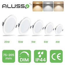 6x LED Panel Einbaustrahler