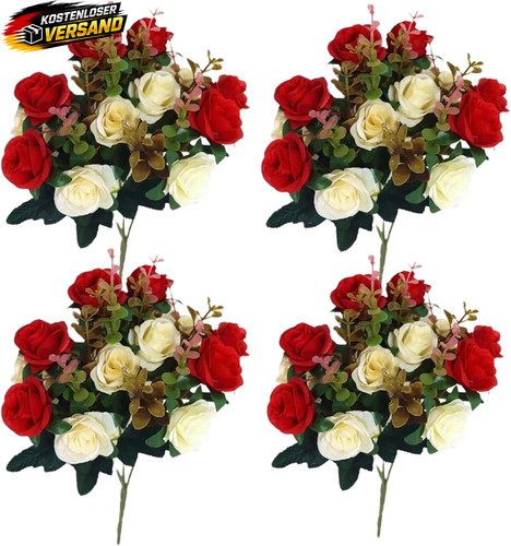 Künstliche friedhofsblumen - künstliche, 4