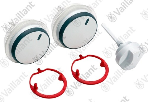 Vaillant knopf weiß excl - va,