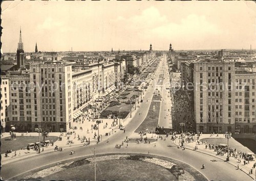 Berlin city stalinallee - ,