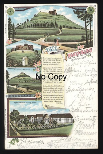 2710 litho frauenberg b - #2710, ak