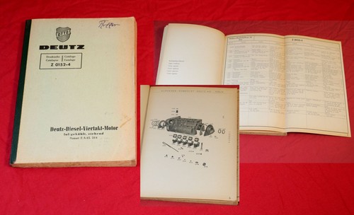 Ersatzteilliste deutz motor f - ersatzteilliste,