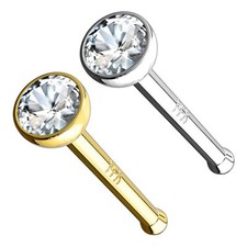 Gold 14 Karat Nasenstecker